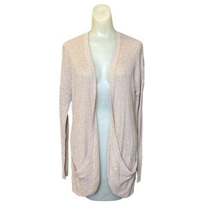 American Eagle Cream/Apricot Lightweight Cardigan Size Small